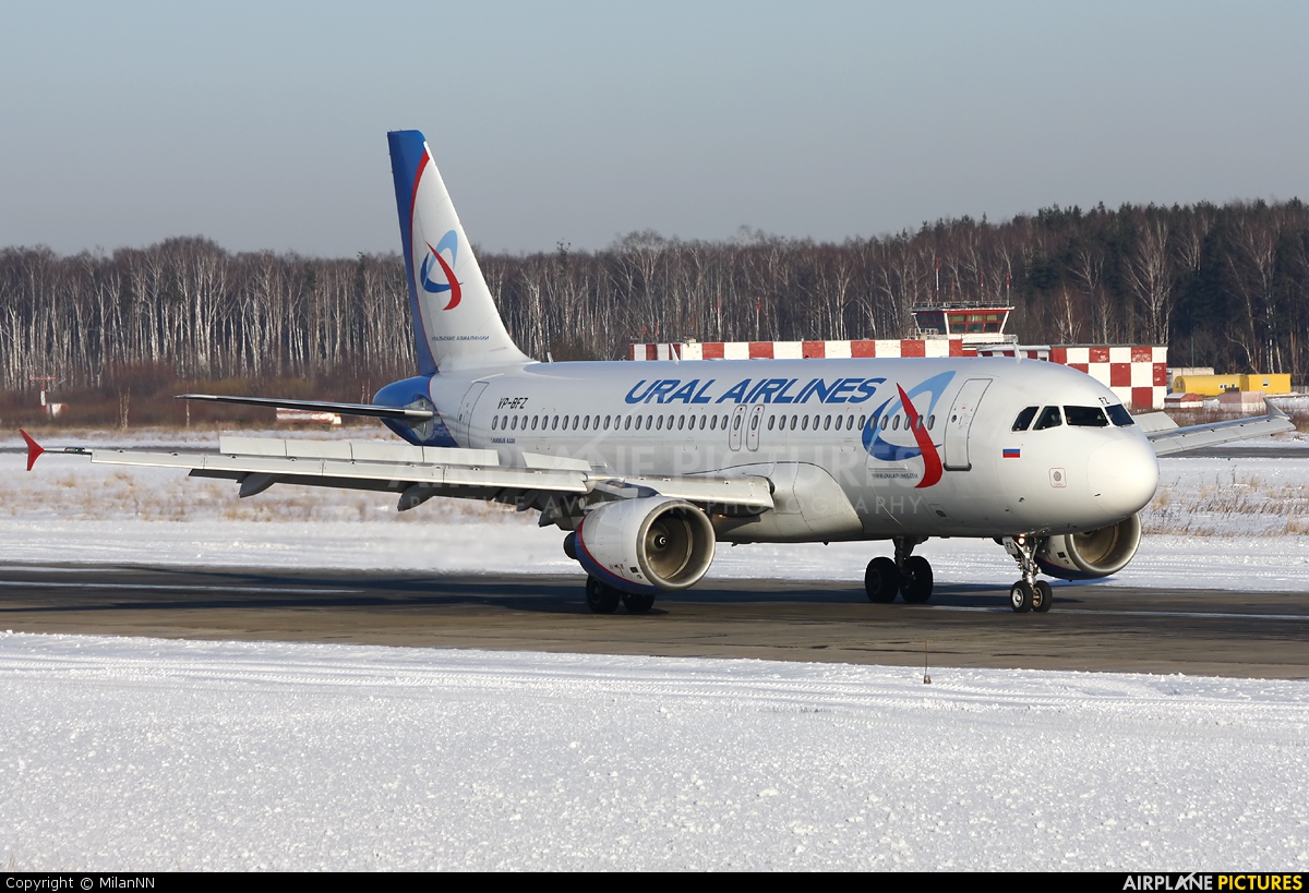 Ural Airlines VP-BFZ aircraft at Nizhniy Novgorod