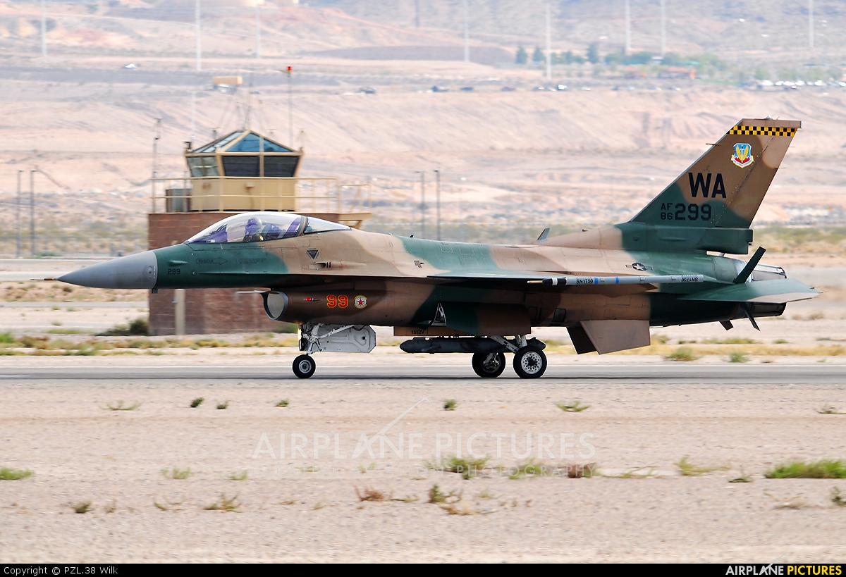 USA - Air Force 86-0299 aircraft at Nellis AFB