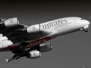 A6-EDB - Emirates Airlines Airbus A380