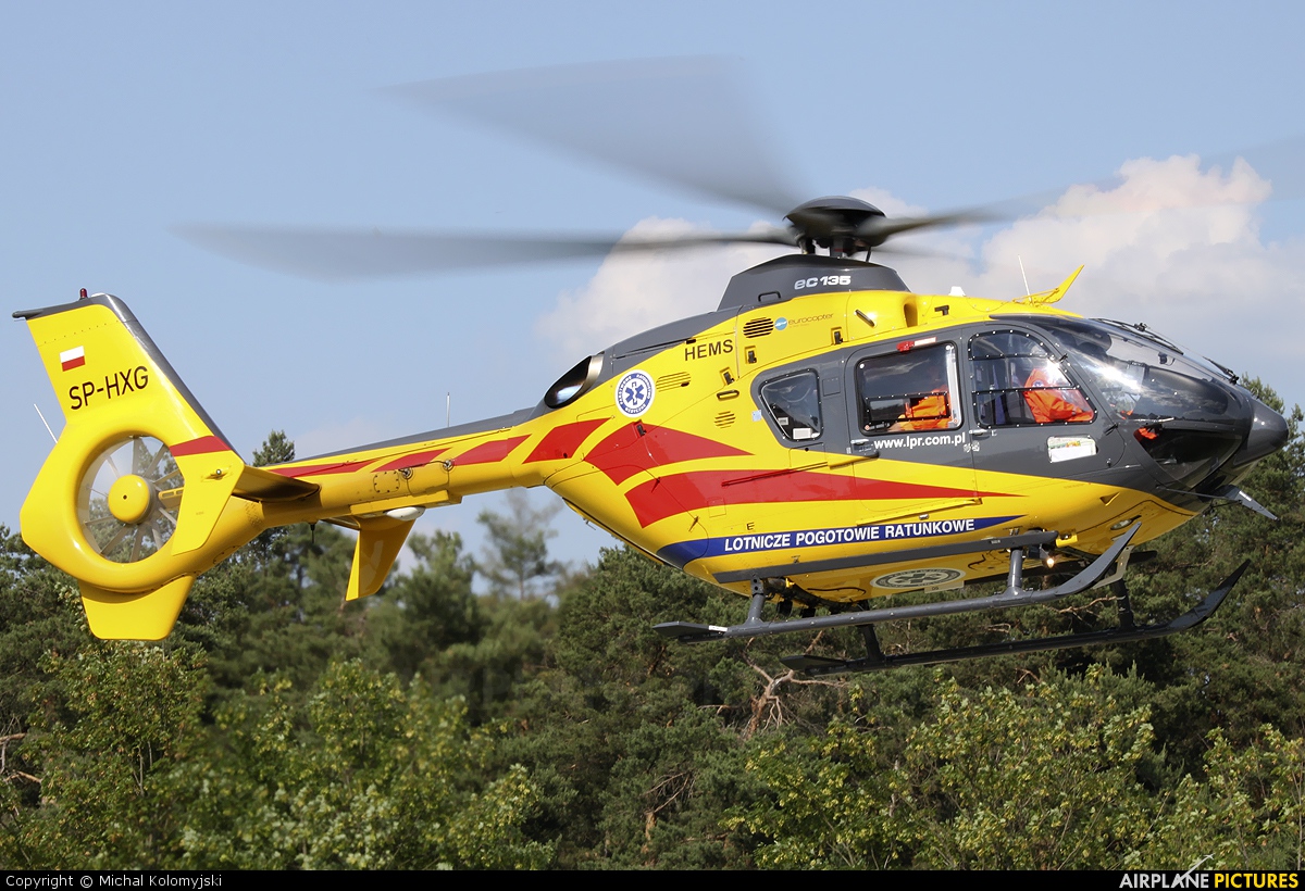 Polish Medical Air Rescue - Lotnicze Pogotowie Ratunkowe SP-HXG aircraft at Gryfice