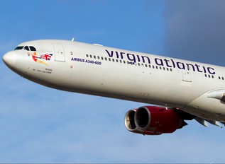 G-VFIZ - Virgin Atlantic Airbus A340-600