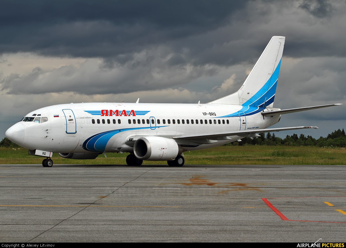 Yamal Airlines VP-BRQ aircraft at Tomsk - Bogashevo