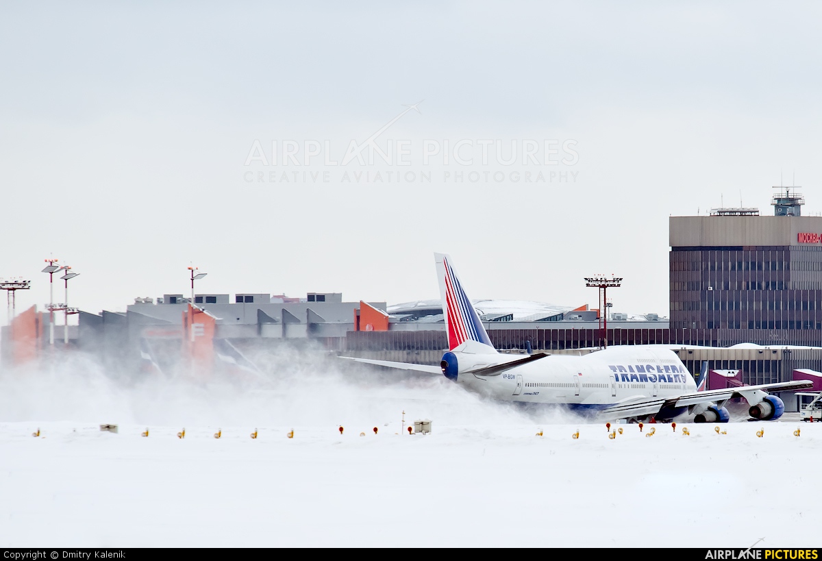Transaero Airlines VP-BGW aircraft at Moscow - Sheremetyevo