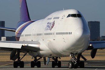 HS-TGZ - Thai Airways Boeing 747-400