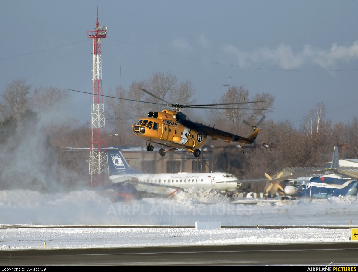 Helix RA-25590 aircraft at Bolshoe Savino - Perm