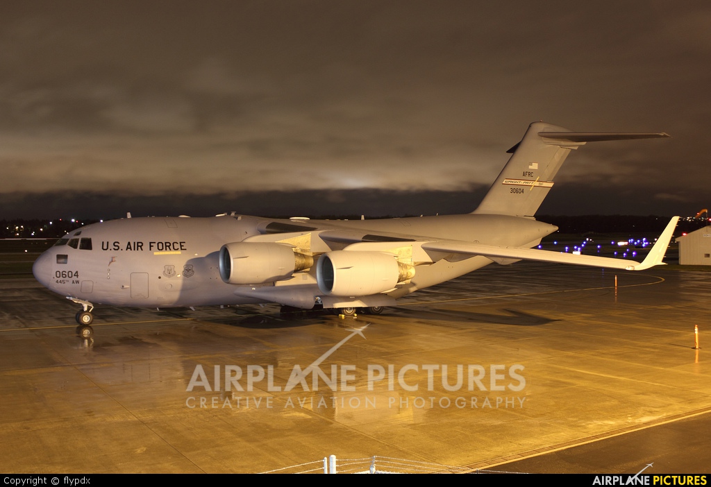 USA - Air Force 93-0604 aircraft at Portland