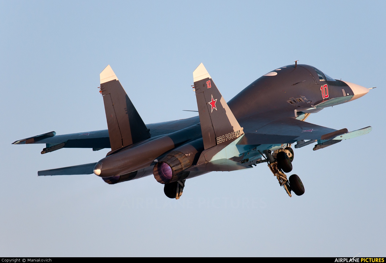 Russia - Air Force 10 aircraft at Arseniev