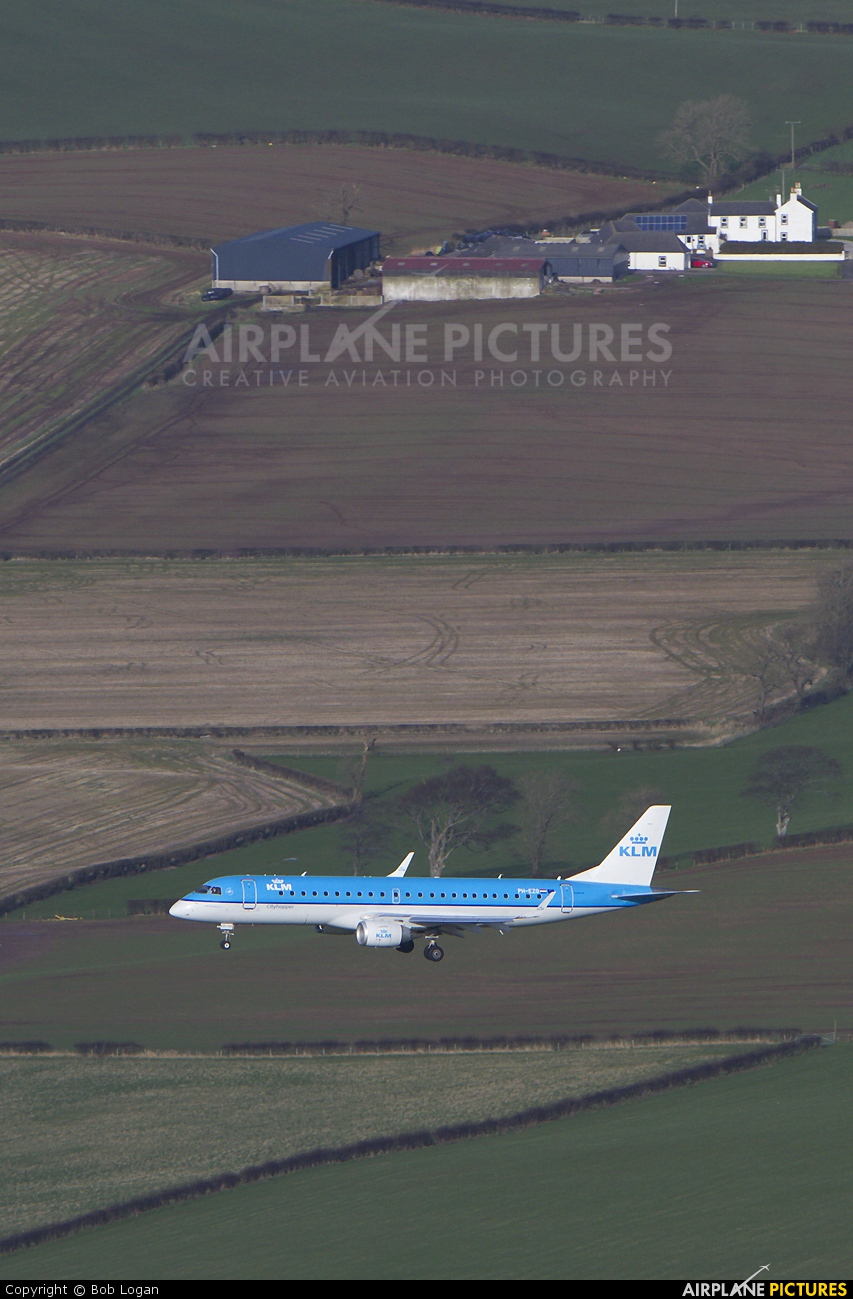 KLM Cityhopper PH-EZO aircraft at In Flight - Scotland