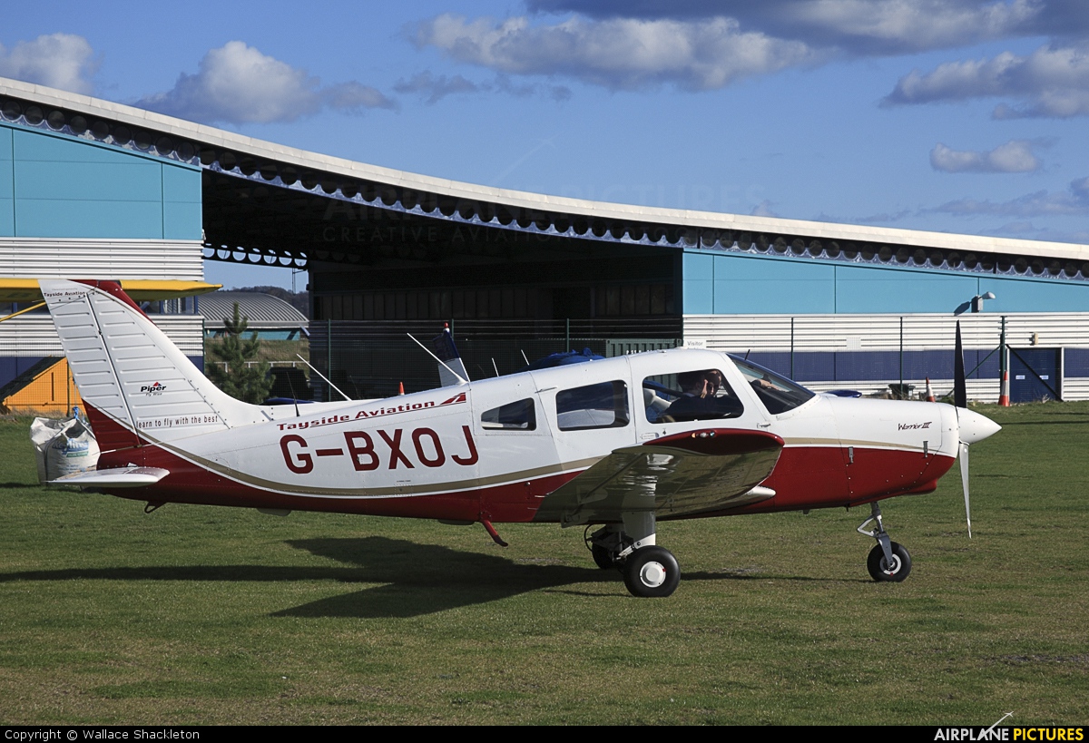Tayside Aviation G-BXOJ aircraft at Dundee