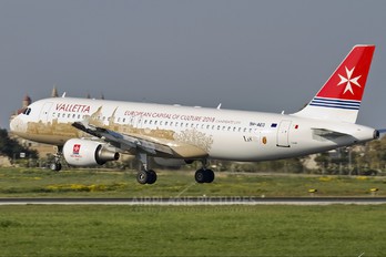 9H-AEO - Air Malta Airbus A320