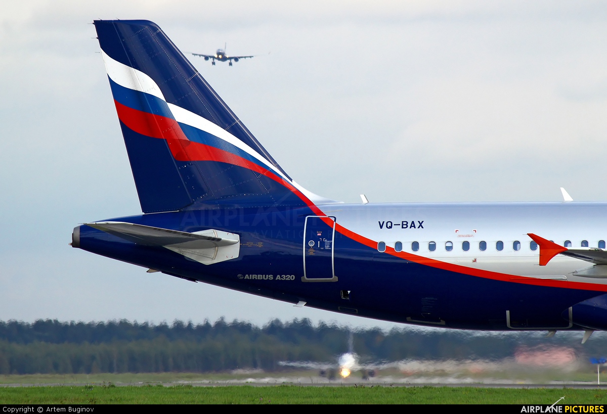 Aeroflot VQ-BAX aircraft at Moscow - Sheremetyevo