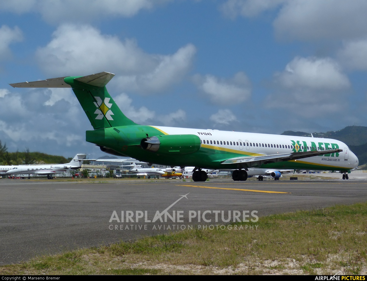Laser Airlines YV1243 aircraft at Sint Maarten - Princess Juliana Intl