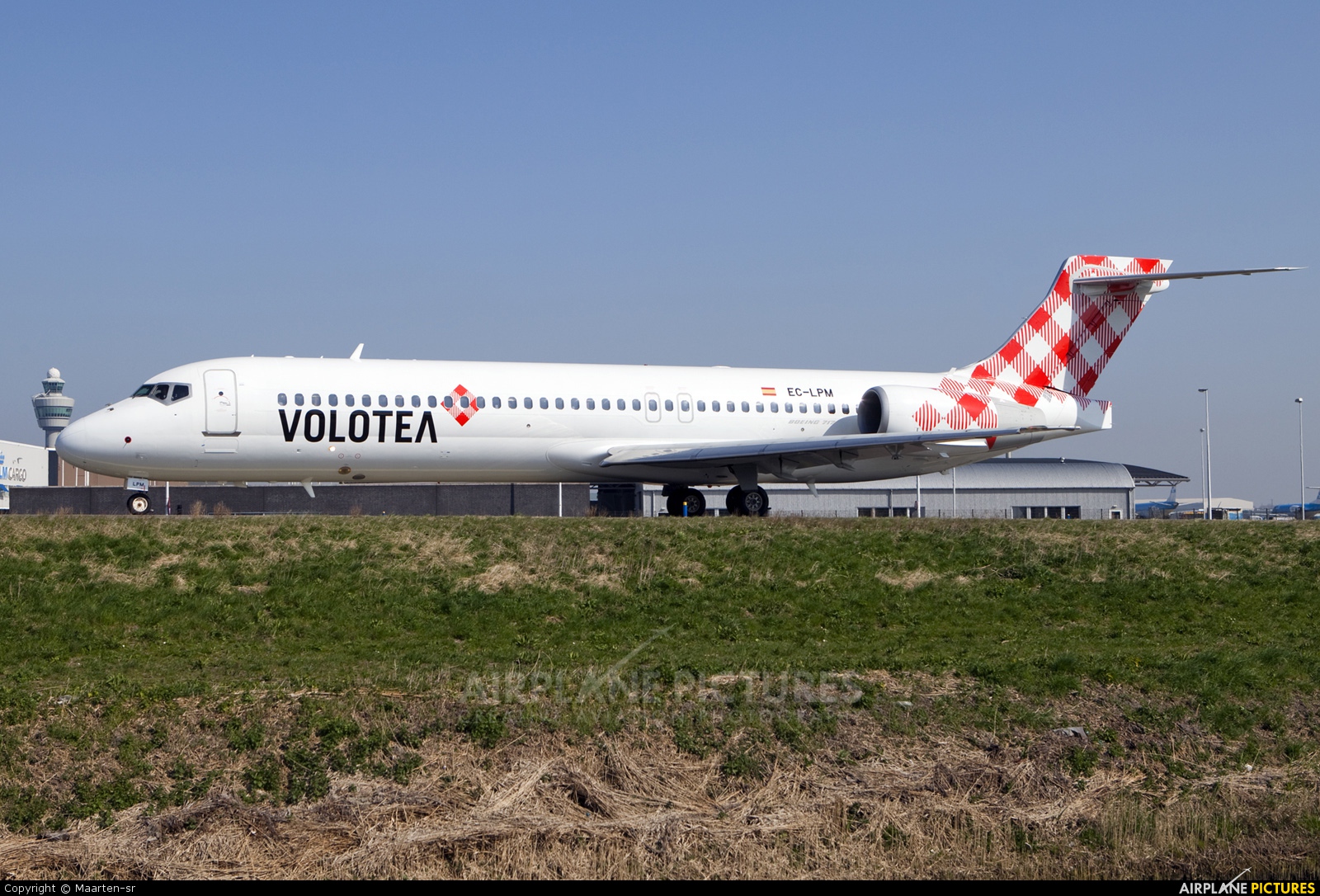 Volotea Airlines EC-LPM aircraft at Amsterdam - Schiphol