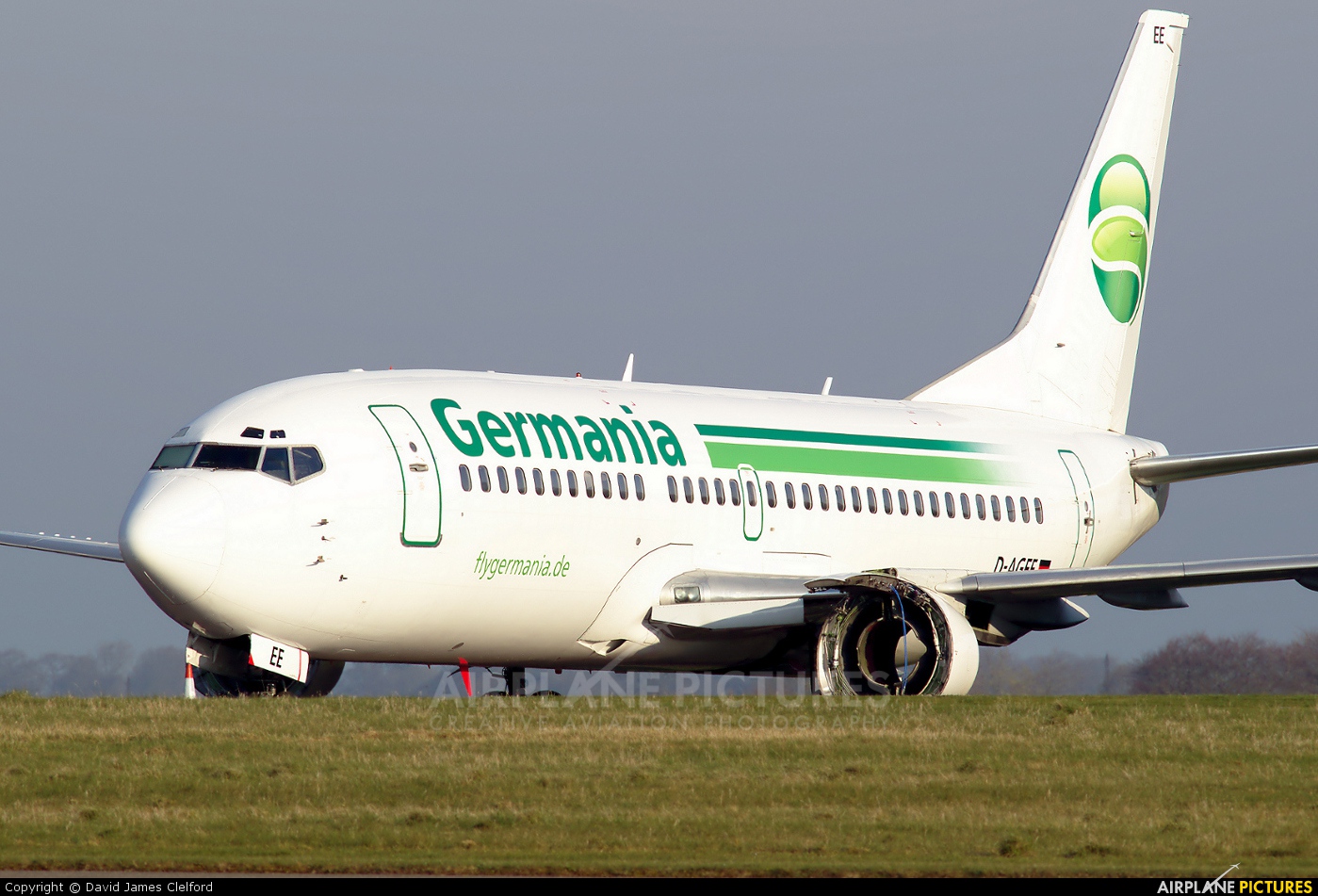 Air Berlin Group Boeing 737-300 Operated By Germania Safety Card 10/2009 Selten