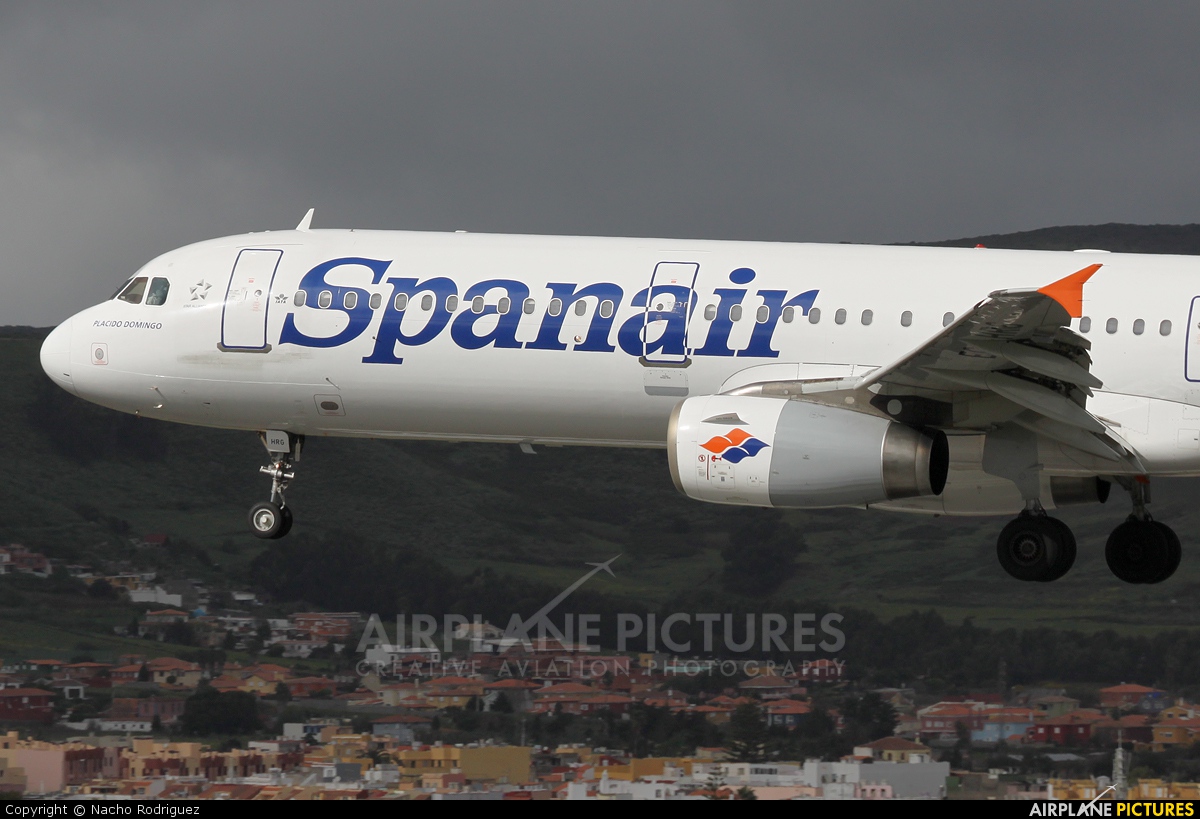 Spanair EC-HRG aircraft at Tenerife Norte - Los Rodeos