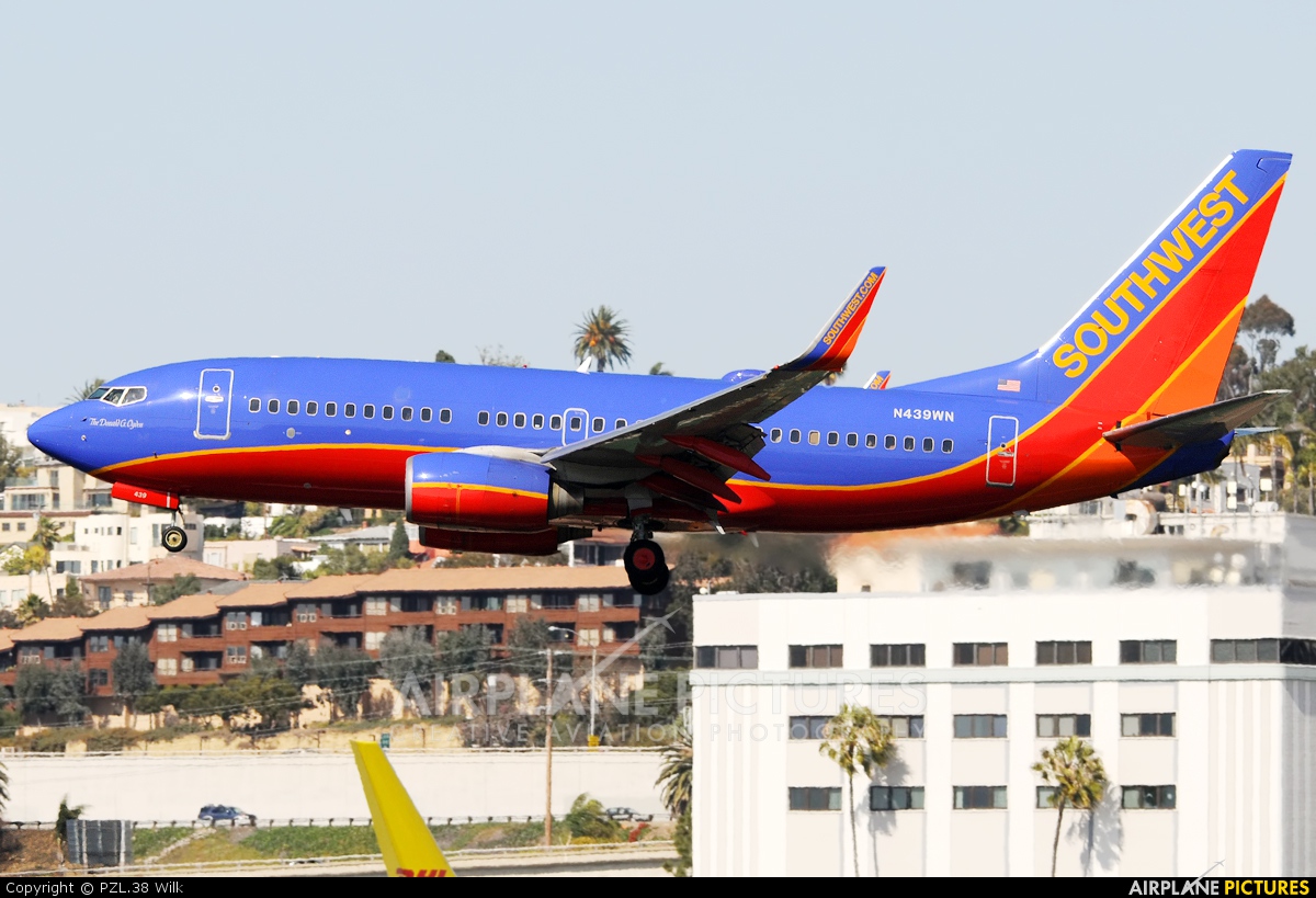 Southwest Airlines N439WN aircraft at San Diego - Lindbergh Field