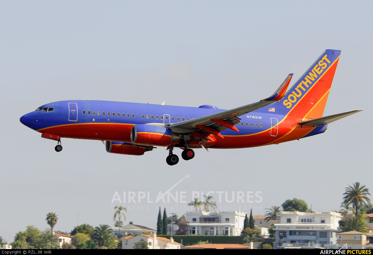 Southwest Airlines N716SW aircraft at San Diego - Lindbergh Field