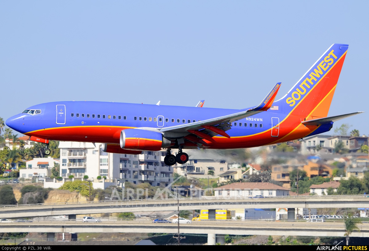 Southwest Airlines N924WN aircraft at San Diego - Lindbergh Field