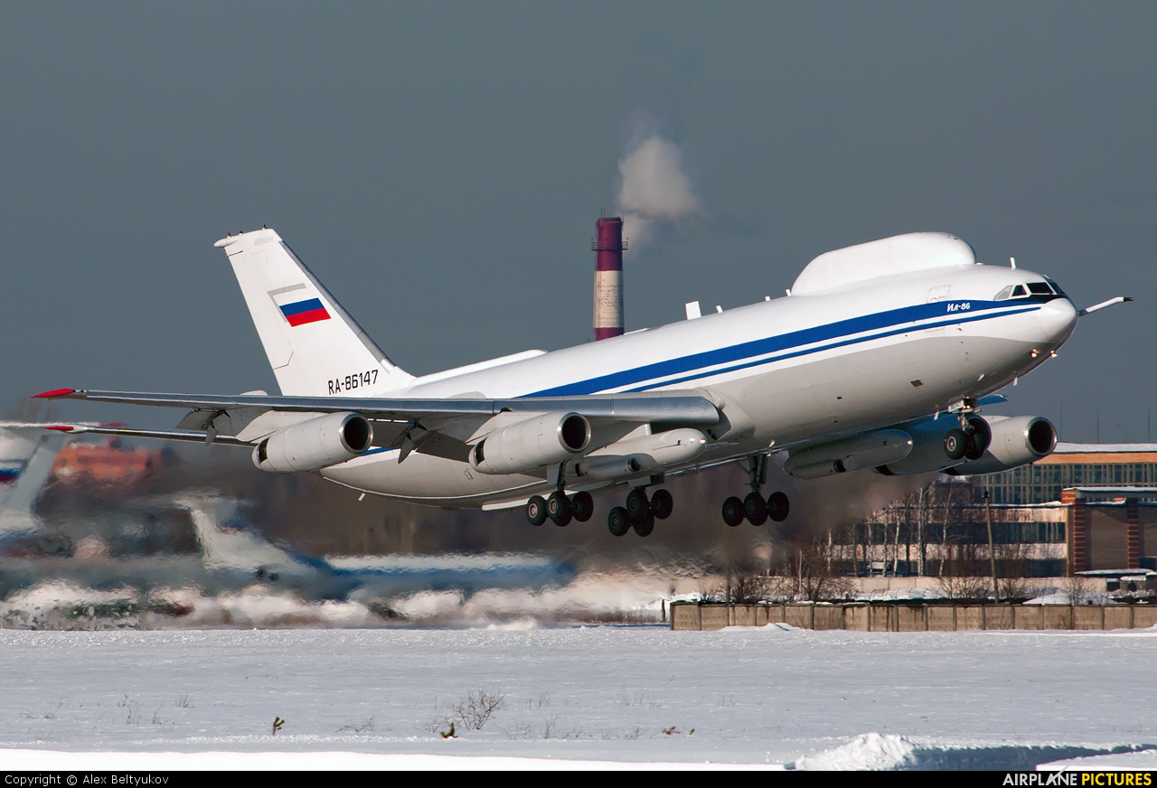 Russia - Air Force RA-86147 aircraft at Chkalovsky