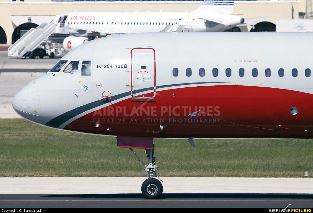 Red Wings RA-64049 aircraft at Malta Intl