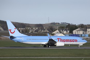 G-FDZW - Thomson/Thomsonfly Boeing 737-800