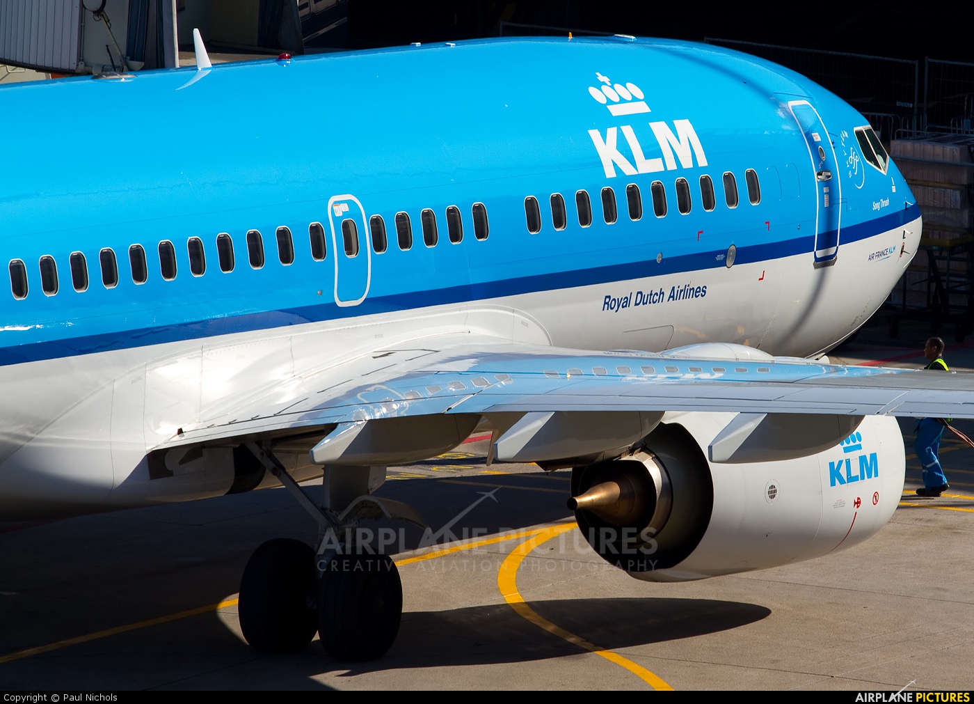KLM PH-BGW aircraft at Amsterdam - Schiphol