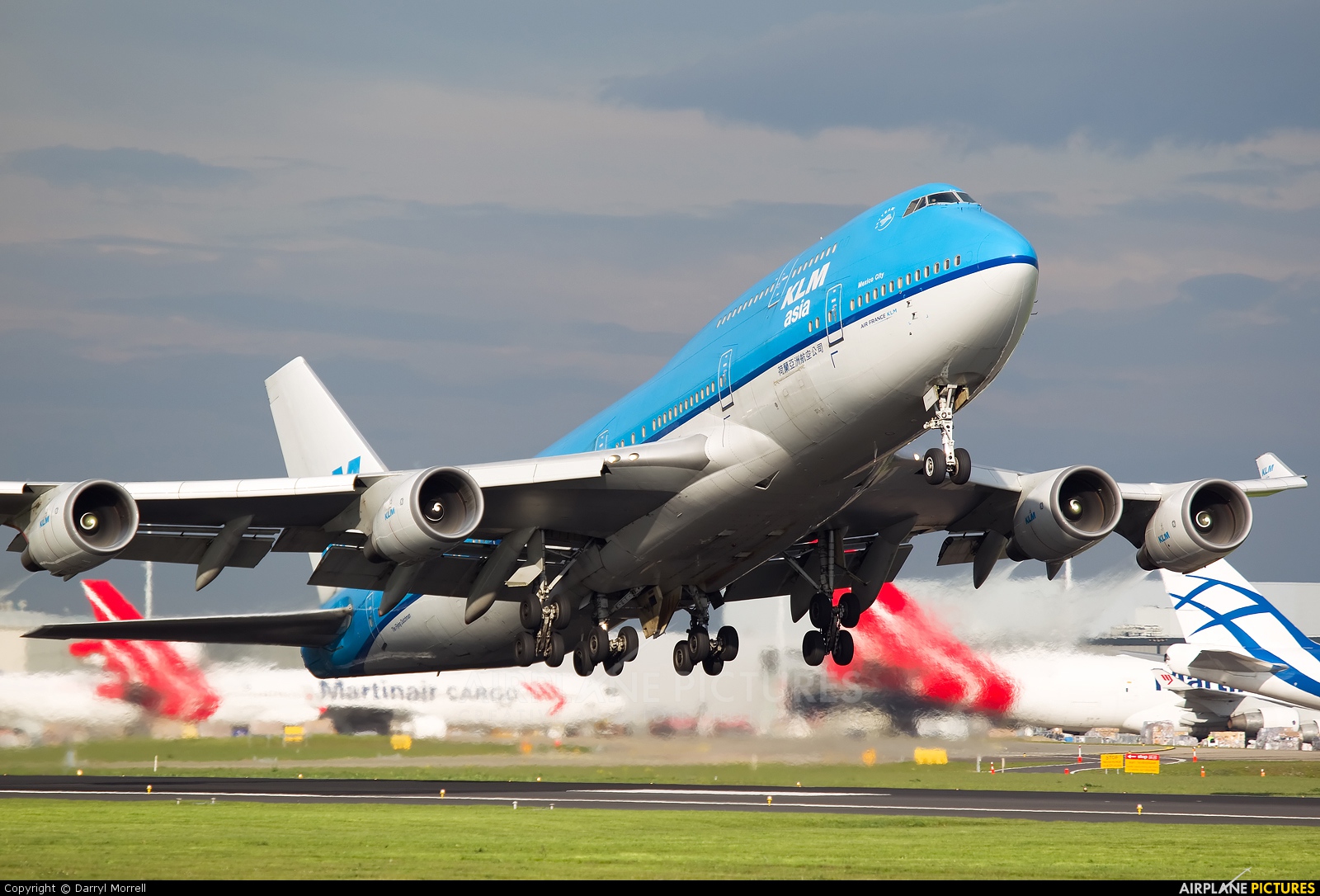 KLM Asia PH-BFM aircraft at Amsterdam - Schiphol