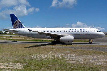 N473UA - United Airlines Airbus A320