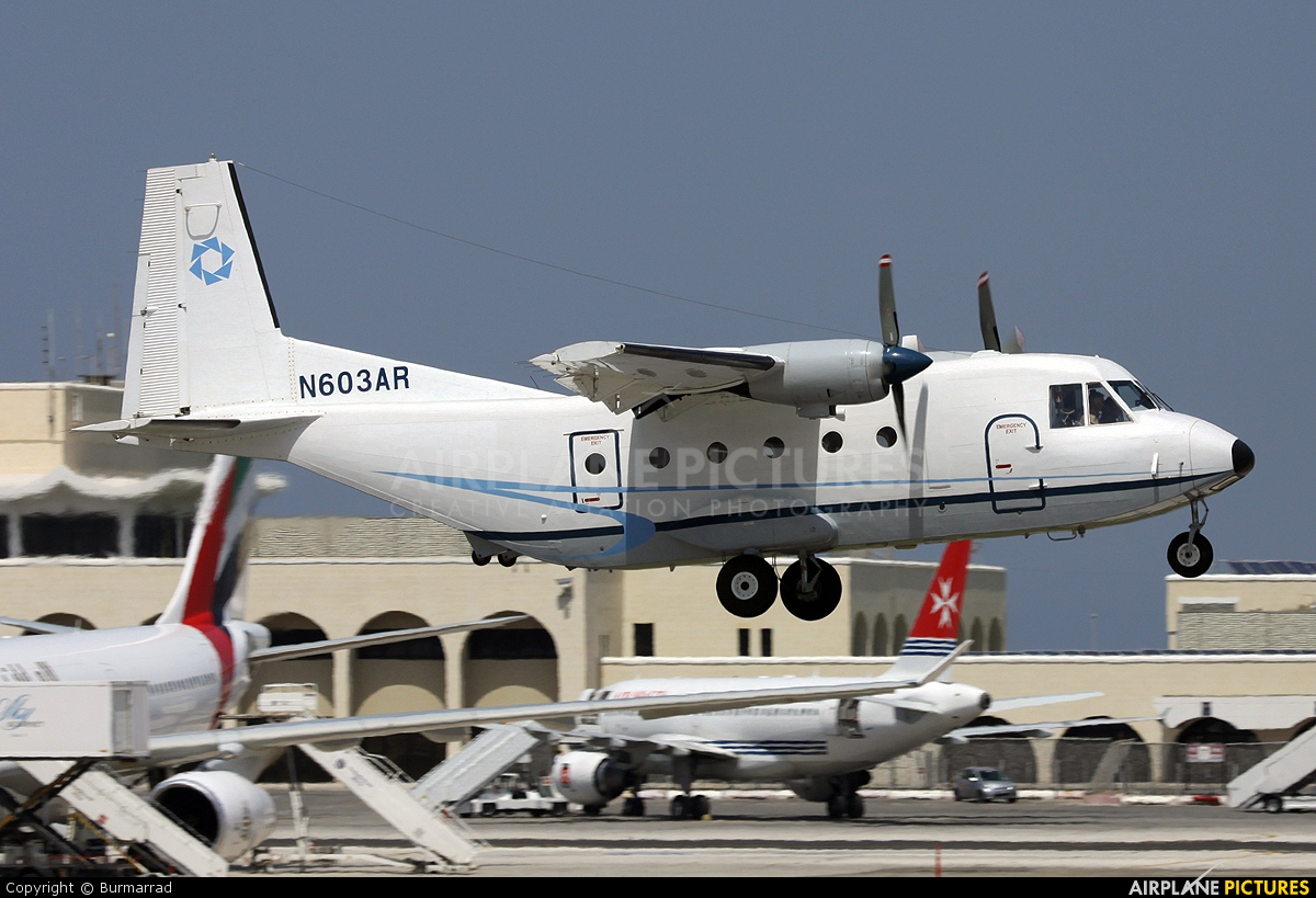 EP Aviation N603AR aircraft at Malta Intl