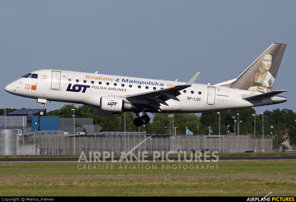 LOT - Polish Airlines SP-LDC aircraft at Amsterdam - Schiphol