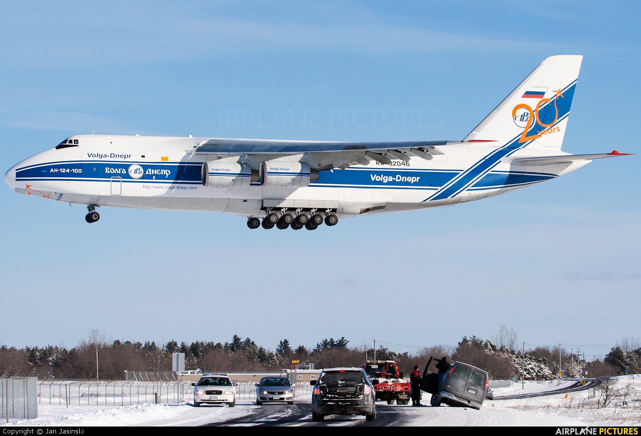 Volga Dnepr Airlines RA-82046 aircraft at Ottawa - Macdonald-Cartier Intl, ON