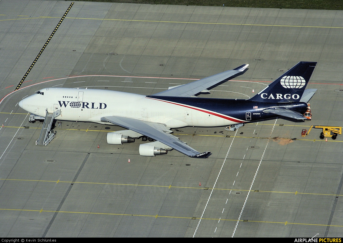 World Airways N740WA aircraft at Leipzig - Halle