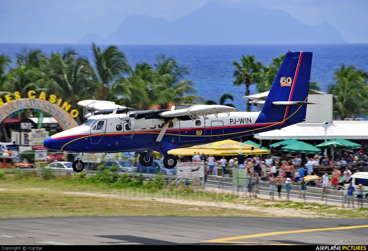 Winair PJ-WIN aircraft at Sint Maarten - Princess Juliana Intl