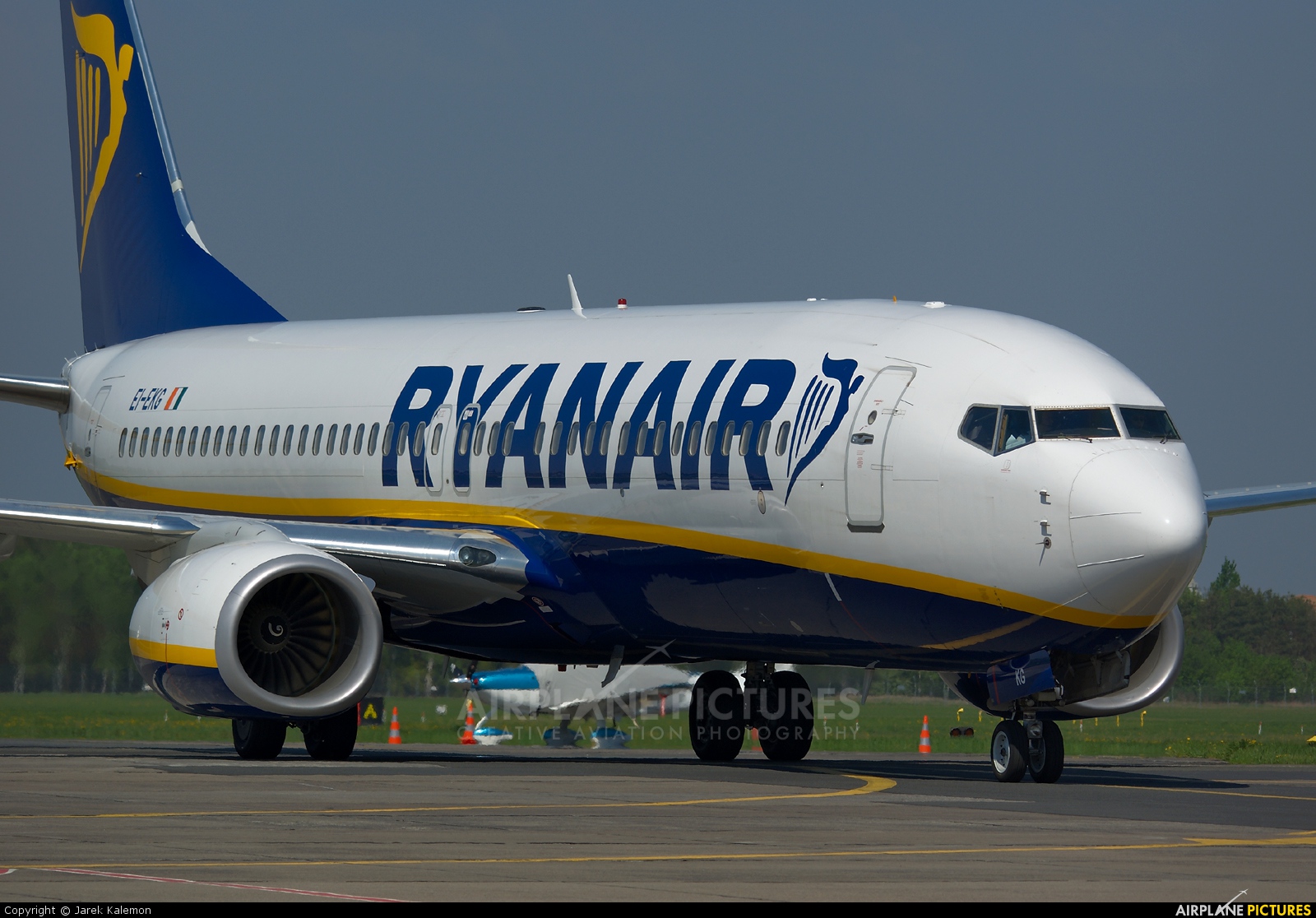 Ryanair EI-EKG aircraft at Bydgoszcz - Szwederowo