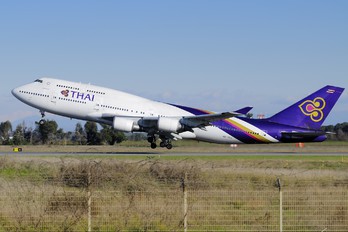 HS-TGJ - Thai Airways Boeing 747-400