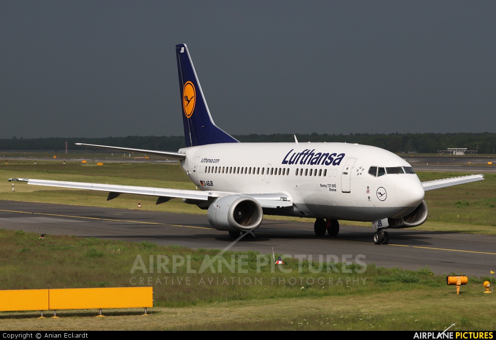 Lufthansa D-ABJB aircraft at Berlin - Tegel