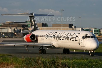 OY-KHP - SAS - Scandinavian Airlines McDonnell Douglas MD-81