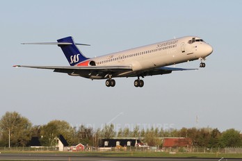 OY-KHU - SAS - Scandinavian Airlines McDonnell Douglas MD-87