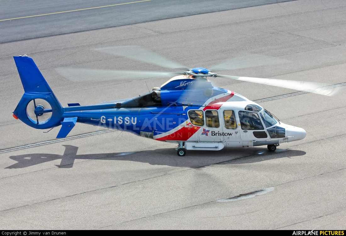 Bristow Helicopters G-ISSU aircraft at Den Helder