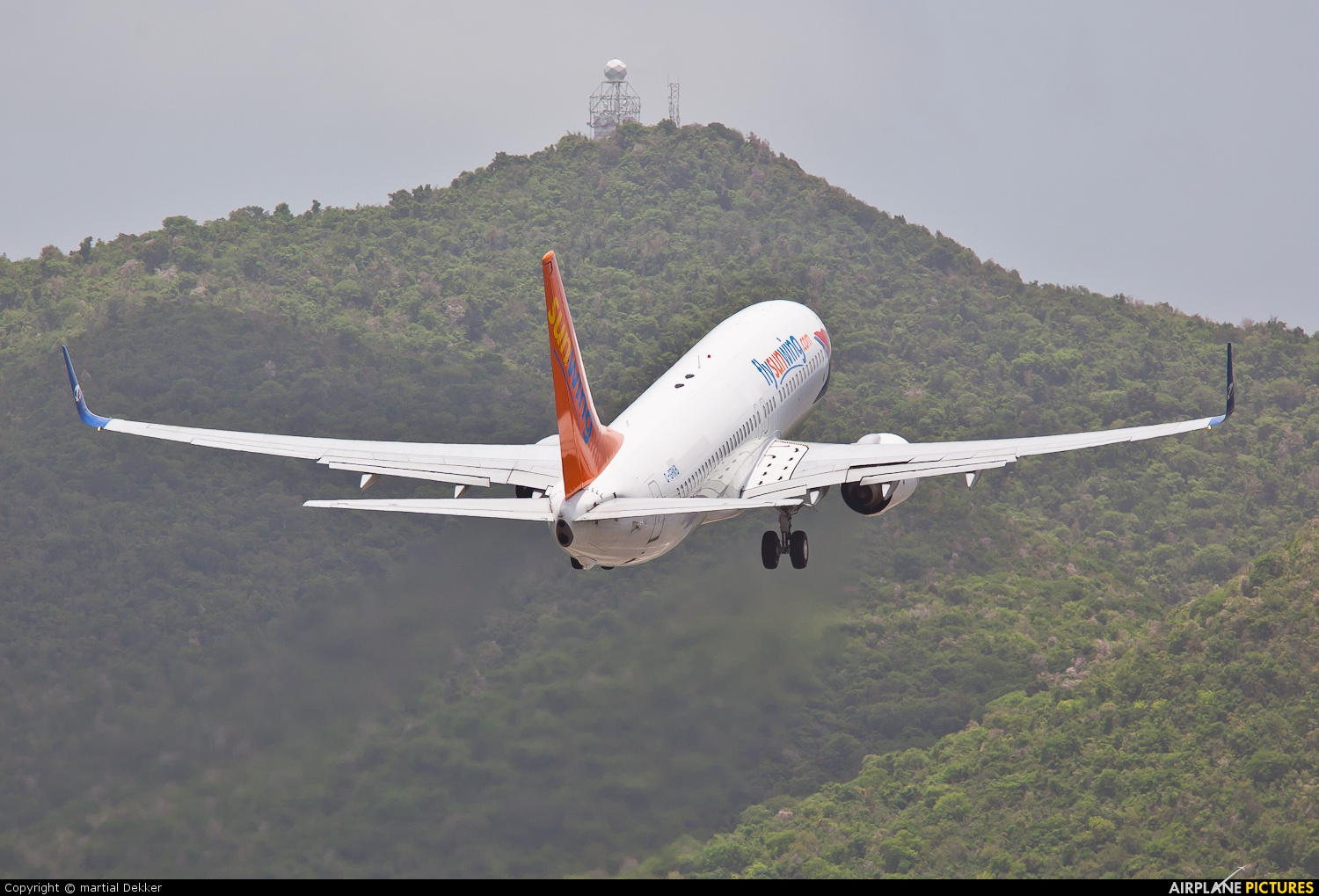 Sunwing Airlines C-GRKB aircraft at Sint Maarten - Princess Juliana Intl