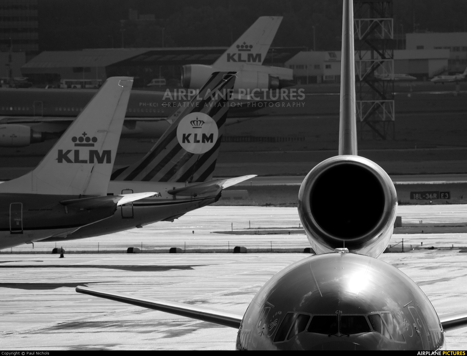 KLM PH-KCH aircraft at Amsterdam - Schiphol