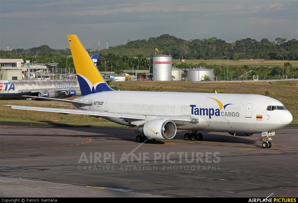 Tampa Cargo N770QT aircraft at Manaus - Eduardo Gomes