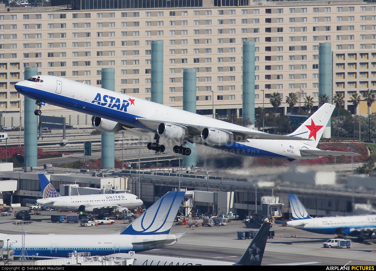 Astar Air Cargo N873SJ aircraft at Los Angeles Intl