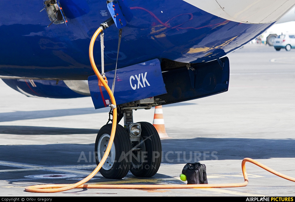 Transaero Airlines EI-CXK aircraft at Moscow - Domodedovo