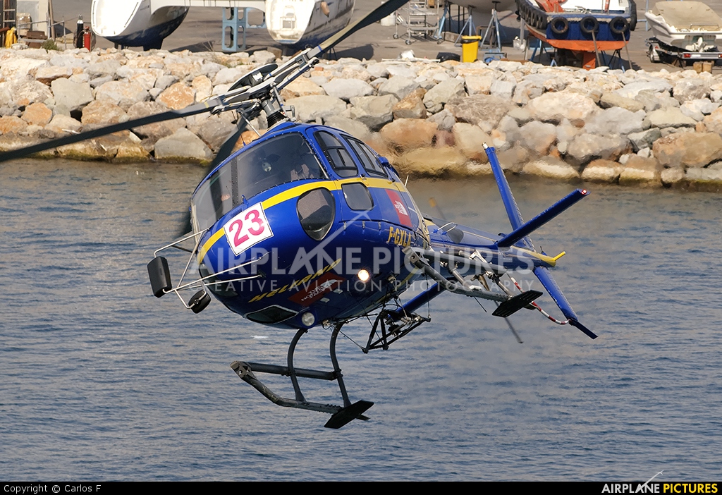 CAT Helicopters F-GXLA aircraft at Barcelona - Heliport