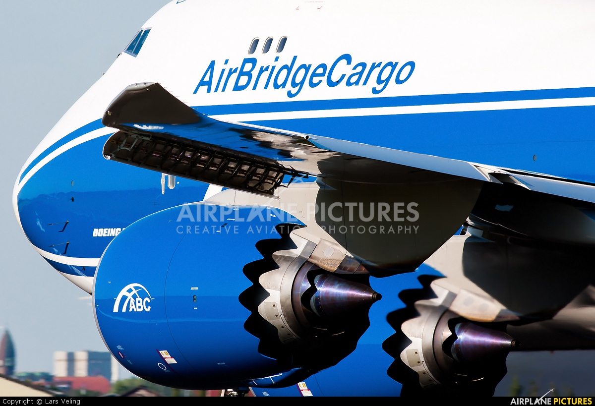 Air Bridge Cargo VQ-BLR aircraft at Amsterdam - Schiphol