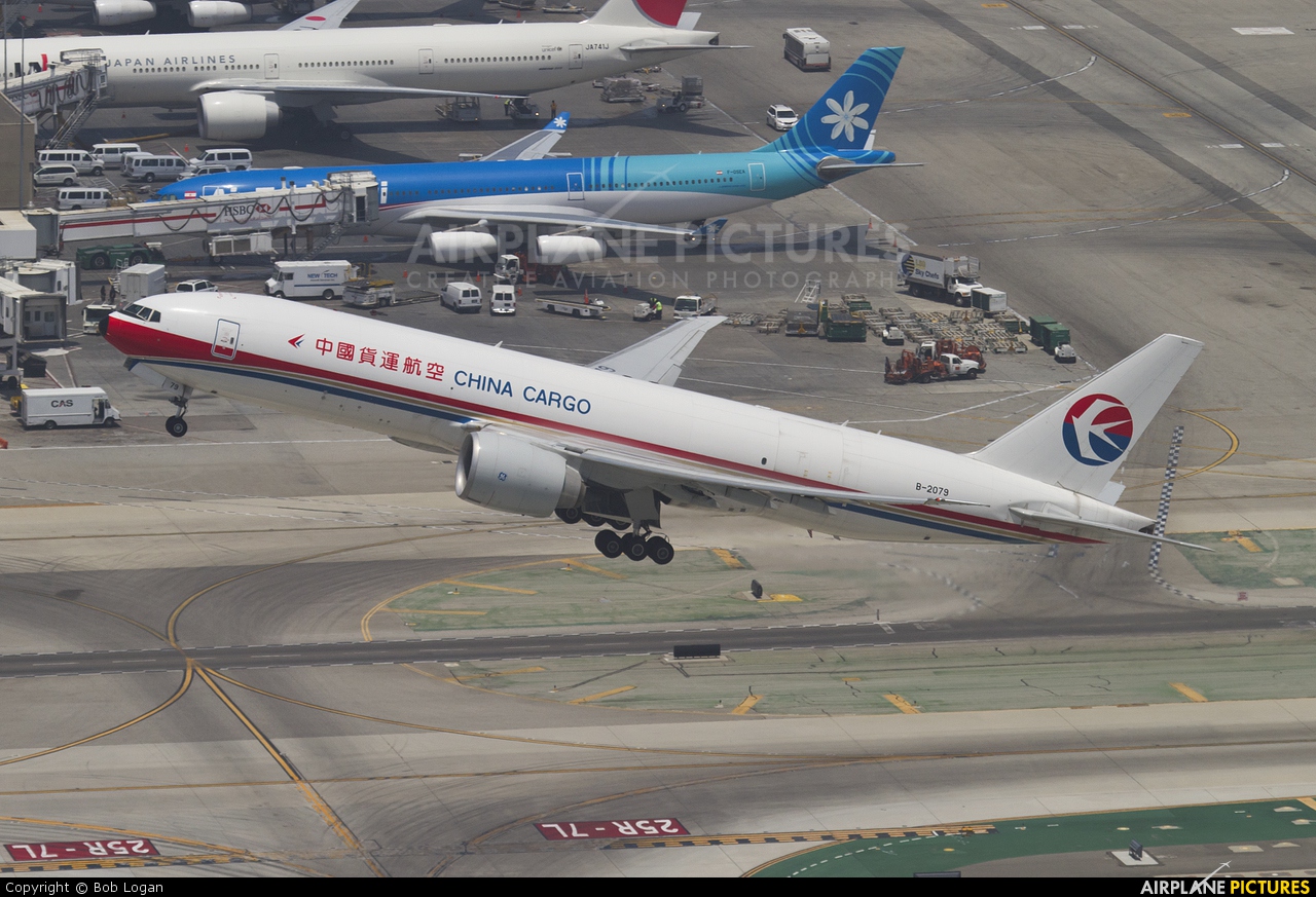 China Cargo B-2079 aircraft at Los Angeles Intl