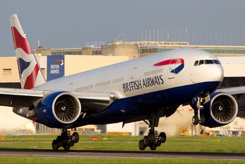 G-ZZZB - British Airways Boeing 777-200