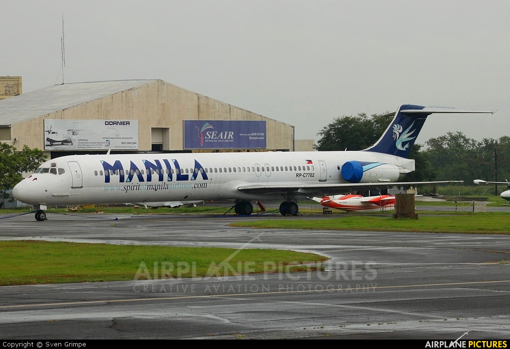 Spirit of Manila RP-C7702 aircraft at Diosdado Macapagal Intl