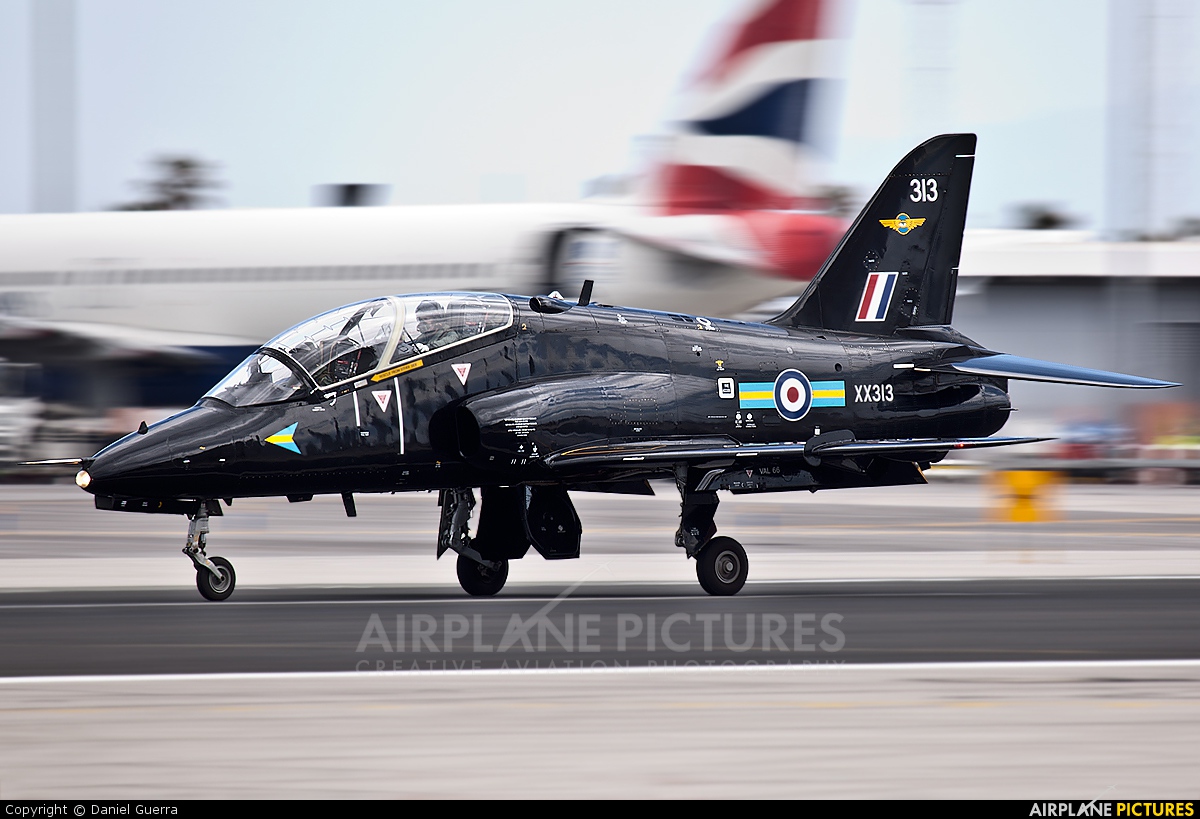 Royal Air Force XX313 aircraft at Gibraltar